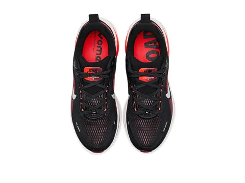 Nike Men's Vomero 18 Black/Summit White/Bright Crimson 7 Medium