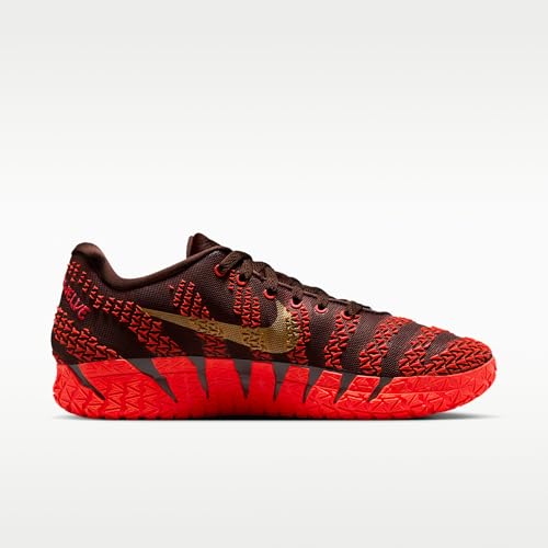 Nike Ja 3 "Lunar New Year Basketball Shoes (Light Chocolate/Silt Red/Metallic Gold) Size 10