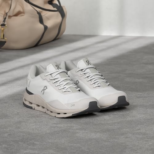 On Women's Cloudnova Form Sneakers, White | Eclipse, 8.5 Medium US