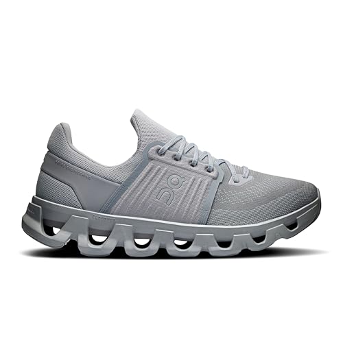 On Men's Cloudswift 4 AD Sneakers, Alloy/Frost, 11 Medium US