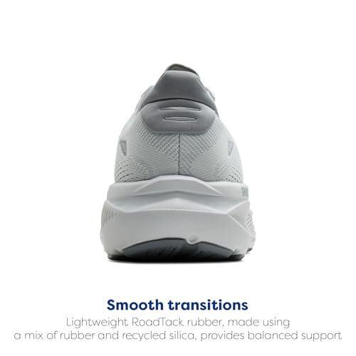 Brooks Men’s Ghost 18 Neutral Running & Walking Shoe - Primer Grey/Oyster Mushroom - 10.5 Wide