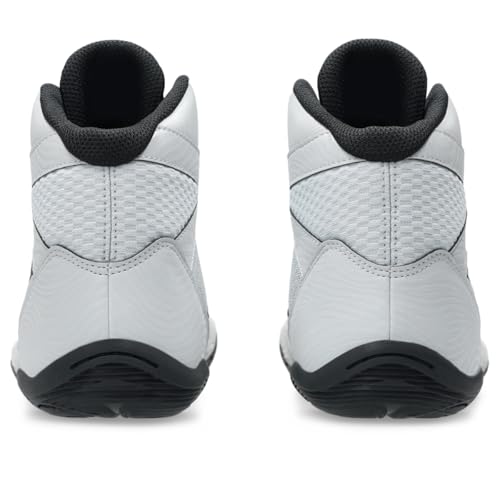 ASICS Men's Matflex 7 Wrestling Shoes, 14, Concrete/Black