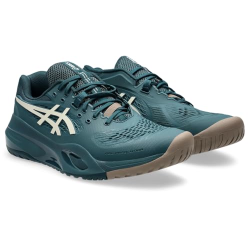 ASICS Gel-Resolution X Men's Tennis Shoes, 300 (Saxon Green/Birch), 29.0 cm 2E