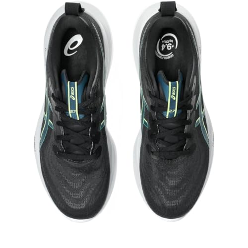 ASICS Men's Gel-Cumulus 27 Running Shoes, 12, Black/Lucid Yellow
