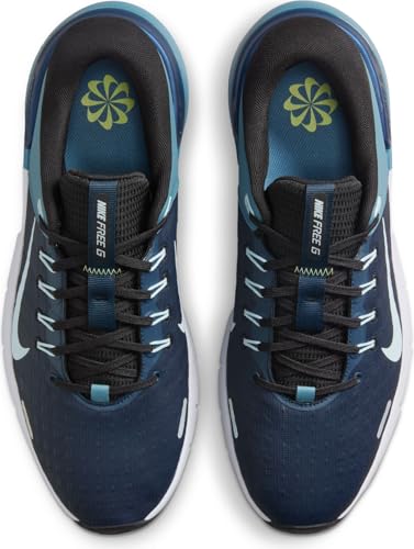 Nike Free Golf NN Golf Shoes (FN0332-401, Armory Navy/Black/Glacier Blue) Size 12