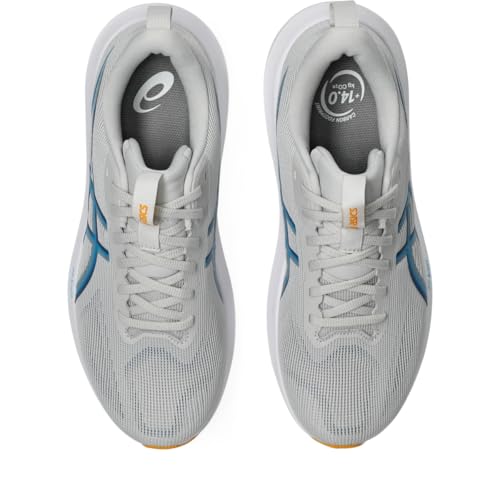 ASICS Men's GT-1000 14 Running Shoes, 7.5, Cloud Grey/Twilight Blue
