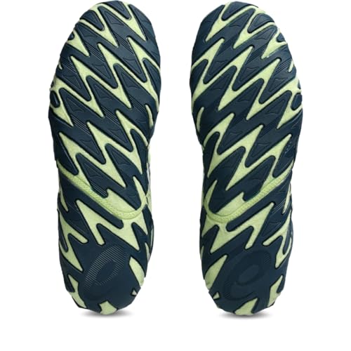 ASICS Men's Aggressor 6 Wrestling Shoes, 8, Tranquil Teal/Lime Green