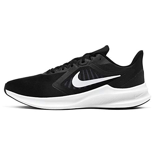 Nike Downshifter 10 4E Black/White Men's Running Training Shoes Size 11.5 (Wide)