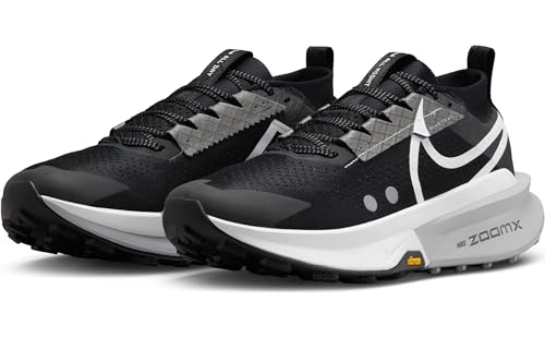 Nike Zegama 2 Men's Trail Running Shoes (FD5190-001, Black/Wolf Grey/Anthracite/White) Size 7