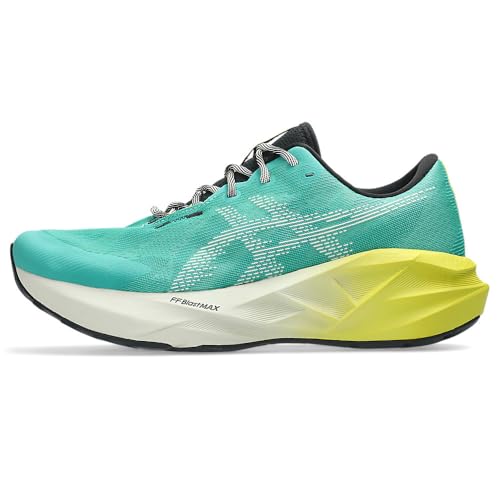 ASICS Novablast 5 Tr mens Sneaker, 300 (aurora green/light dust), 30.0 cm