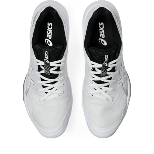 ASICS Men's Sky Elite FlyteFoam 3 Volleyball Shoes, 10, White/White
