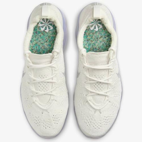 Nike Air Vapormax 2023 Flyknit Women's Shoes (FD3148-002, Phantom/Metallic Silver/Multi-Color) Size 10