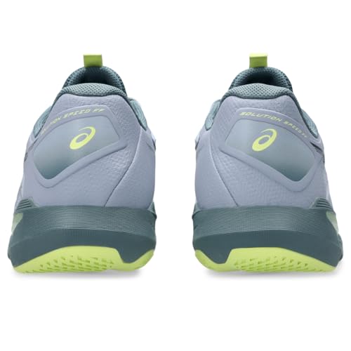 ASICS Men's Solution Speed FF 4 Tennis Shoes, 10, Grey Blue/IRONCLAD