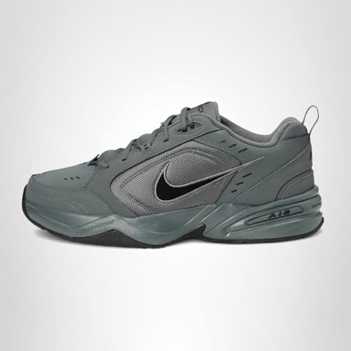 Nike Air Monarch IV Men's Workout Shoes, Dark Grey/Black, 11.5 (Extra Wide)