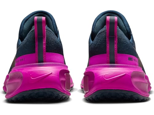 Nike Invincible 3 Women's Road Running Shoes (DR2660-404, Armory Navy/Vivid Grape/Hot Fuchsia/) Size 11