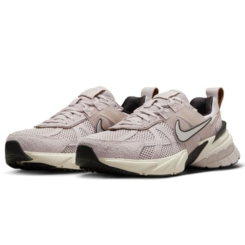 Nike V2K Run Shoes (FN6703-001, Platinum Violet/Light Bone/Black/Chrome) Size 11.5