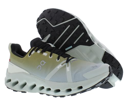 On Womens, Cloudsurfer Trail Waterproof Sandstone/Silver 8.5 Medium