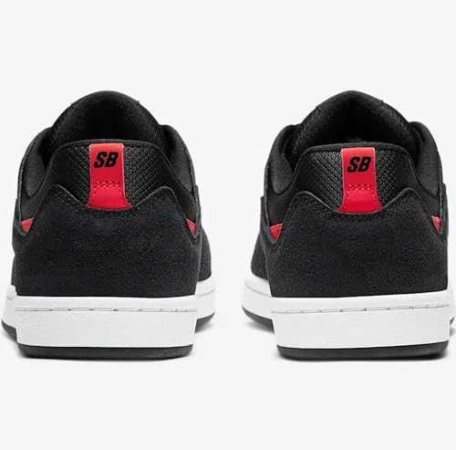 Nike SB Alleyoop 'Bred', Black/White/University Red, CJ0882-006, Men's Skate Shoes (Black/White/University Red, US Footwear Size System, Adult, Men, Numeric, Medium, 8)