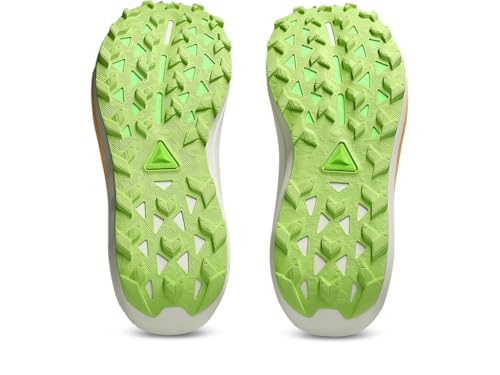 ASICS Womens Gel-Trabuco 13 Running Shoes, LIME GREEN/RAINSTORM GREY, 8