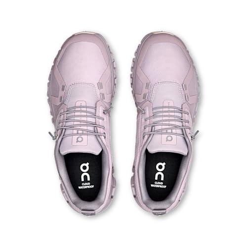 On Women's Cloud 6 Sneakers, Mauve/Zinc, 5 Medium US