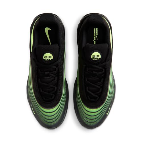 Nike Men's Air Max Fire Shoes, Black/Liquid Lime-Iron Grey, 13