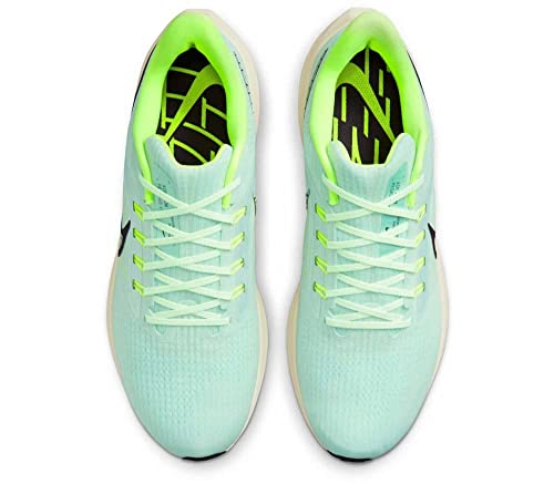 Nike Men's Air Zoom Pegasus 39 Sneaker, Barely Green/Cave Purple/Mint Foam/Volt, 7 UK
