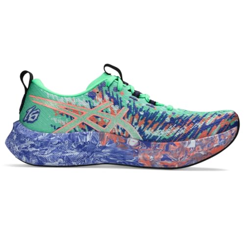 ASICS Men's Noosa TRI 16 Running Shoes, 12, Vital Green/Cobalt Burst