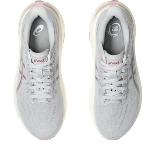 ASICS Women's GT-2000 13 Running Shoe, 9, Concrete/Watershed Rose