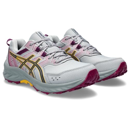 ASICS Women's Gel-Venture 9 Running Shoes, 8, Piedmont Grey/Blue Expanse