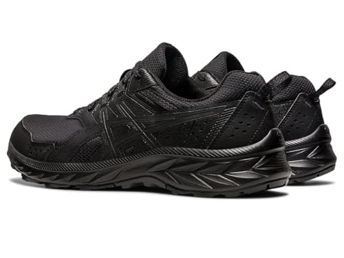 ASICS Men's Gel-Venture 9 Running Shoes, 7.5, Black/Black