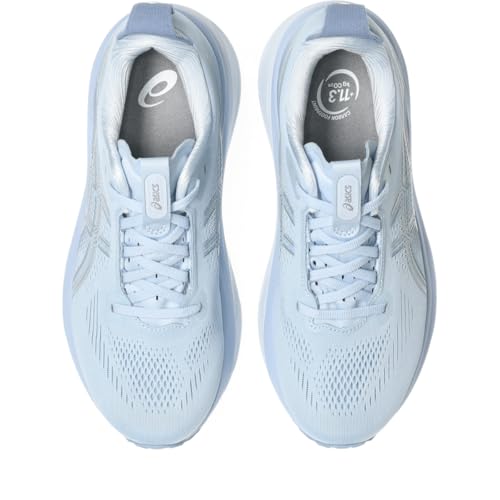 ASICS Women's Gel-Kayano 33 Running Shoes, 8.5, Solid AIR/Soft Sky