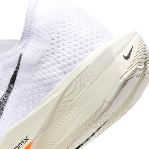 Nike Women's ZoomX VaporFly 3 Road Racing Shoes (10 US, White/Black/Phantom)