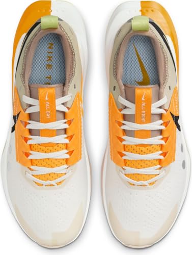 Nike Zegama 2 Women's Trail Running Shoes (FD5191-005, Summit White/Laser Orange/Total Orange/Black) Size 8.5