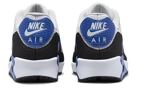 Nike Men's Air Max 90 G Golf Shoe TB White/Game Royal-Black (DX5999 141) - 9