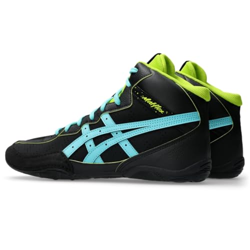 ASICS Men's Matflex 8 Wrestling Shoes, 13, Black/ICE Mint