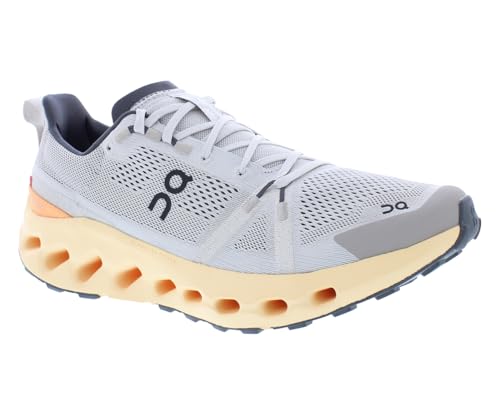 On Mens Cloudsurfer Trail Silver/Blonde 11.5 Medium