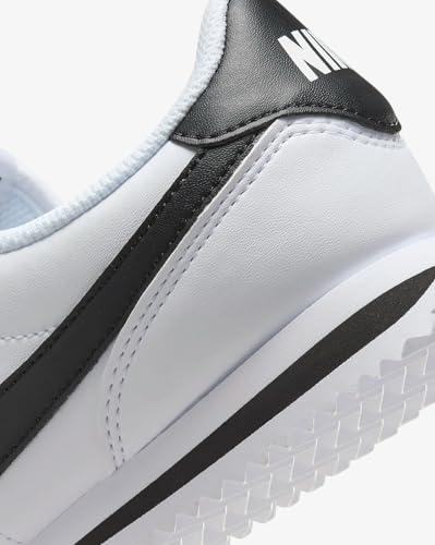 Nike Cortez Big Kids' Shoes (DM0950-108, White/Black) Size 7