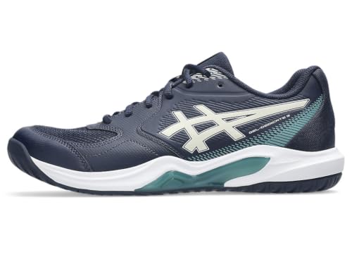 ASICS Men's Gel-Dedicate 9Tennis Shoes, Midnight Oatmeal, 13 US