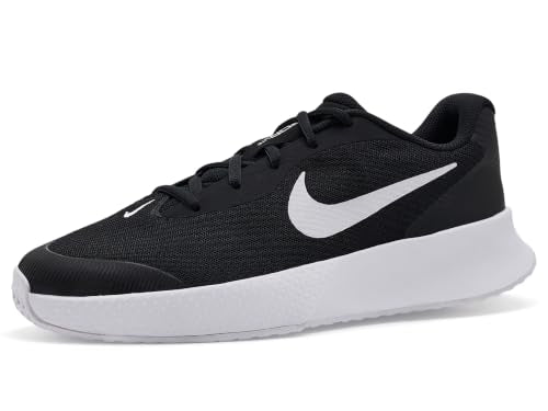 Nike Women's Vapor Lite 3 Hard Court Tennis Shoes, Black/White, 7.5