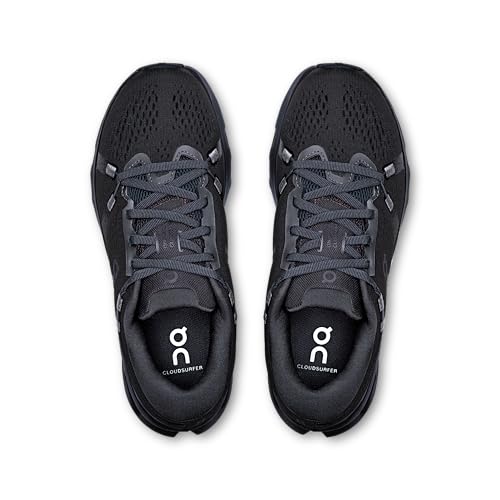 On Womens, Cloudsurfer 2 Black/Black 7.5 Medium