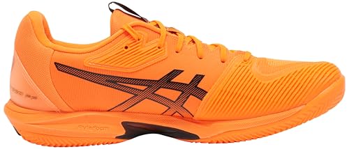 ASICS Men's Solution Speed Ff 3 Clay Sneaker, Shocking Orange Black, 10 US