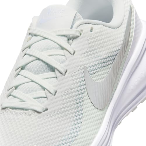 Nike Women's Revolution 8 Road Running Shoes, Off White/Metallic Silver-Barely Green, 9