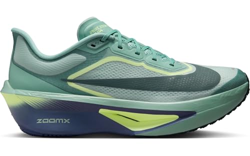 Nike Zoom Fly 6 Men's Road Racing Shoes (Cannon/Light Silver/Cobalt Bliss/Seaweed) Size 12