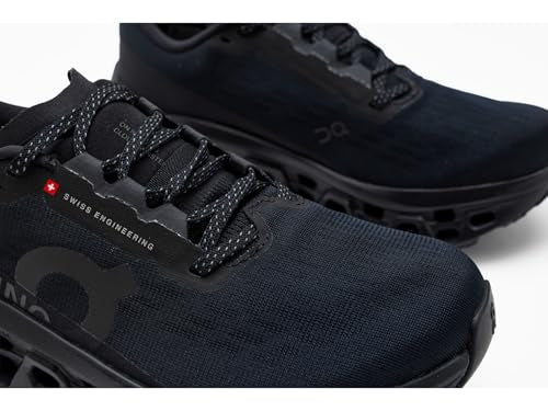 On Women's Cloudmonster 3 Sneaker, Black/Black, 8.5