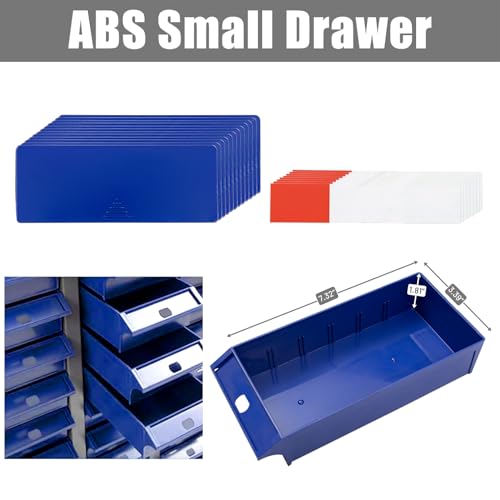 Reykilor 40 Drawers Parts Cabinet Bolt and Nut Tool Storage Cabinet Part, Drawer Plastic Tool Organizer with ABS Material for Hardware Storage, Hardware Organizer