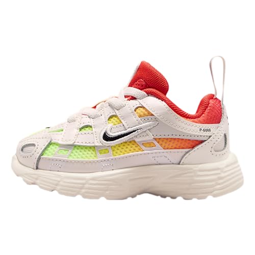 Nike P-6000 Fade Baby Shoes (Sail/Cosmic Clay/Bolt Ice/Black) Size 10