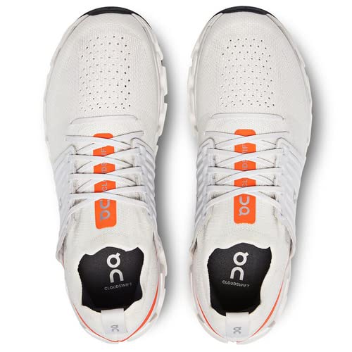 Cloudswift 3 Mens Running Shoes (White/Flame)