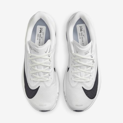 Nike Zoom Fly 6 Men's Road Racing Shoes (FN8454-104, White/Pure Platinum/Obsidian Mist/Gridiron) Size 10