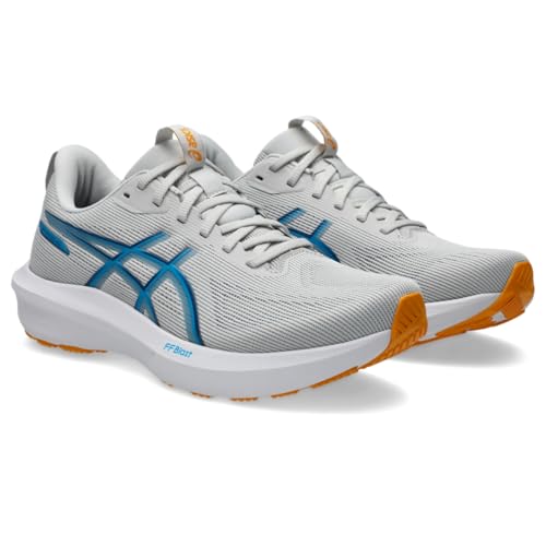 ASICS Men's GT-1000 14 Running Shoes, 7.5, Cloud Grey/Twilight Blue