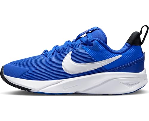 Nike Star Runner 4 Nn (PS) Youth Athletes ShoeUnisex Kids, Hyper Royal White Black White, 12 US